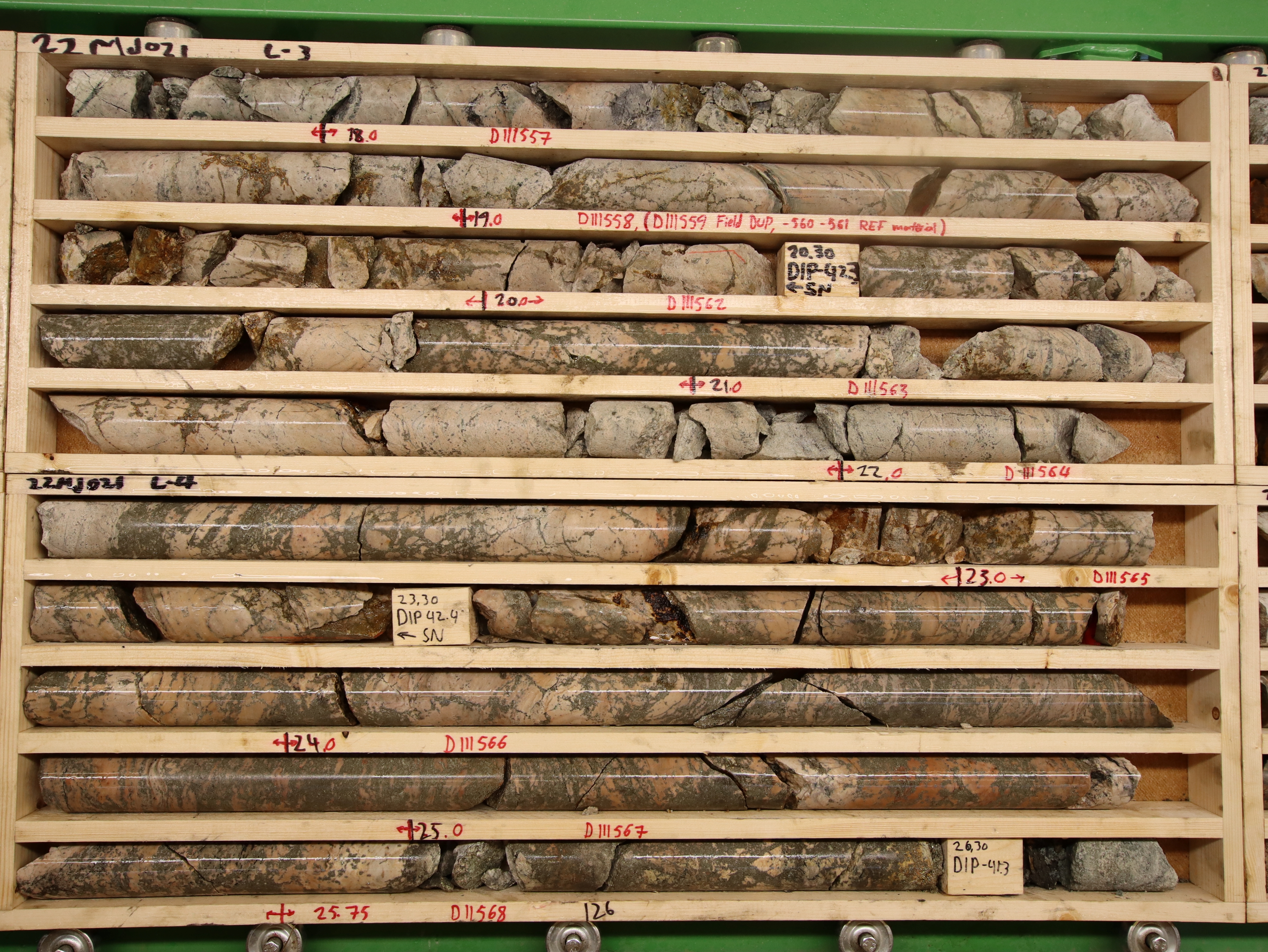 Phase 1 drilling
